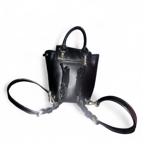 DKNY Black and Pink Butterfly Accent Backpack - Picture 6 of 6